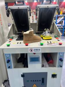 เครื่องทำรองเท้าแบบกดลมชนิดแมนนวล HQ Double Station - Product Image 5