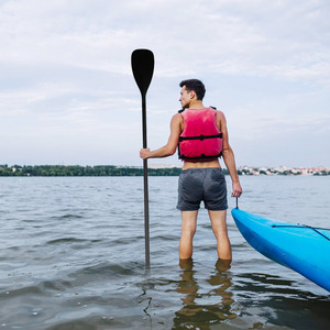 Fibra de carbono ajustable para deportes acuáticos Nueva llegada Logotipo personalizable Equipo de surf <span class=keywords><strong>Dragon</strong></span> <span class=keywords><strong>Boat</strong></span> Kayak Board <span class=keywords><strong>Paddle</strong></span> - Product Image 4