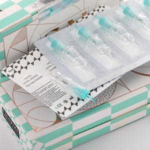 Charme princesse professionnel maquillage Permanent aiguille cartouche 20 pièces/boîte aiguilles de tatouage jetables modèle 1001RL & 0801RL - Product Image 2