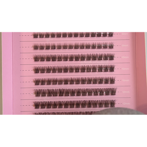 Cils entiers Sweet Angel avec des cils synthétiques de qualité supérieure Pruunid Ripsmed en matériau synthétique C-kaar PET/PBT - Product Image 1