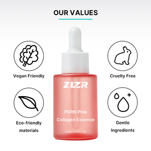 Deep Collagen PDRN Peptide Hyaluronic Acid Pink Bubble Liquid Salmon DNA Serum for <b>Face</b> Whitening & Anti-Wrinkle Skin <b>Care</b> - Product Image 3