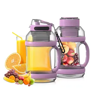 Mélangeurs de fruits sans fil de mélangeur de Smoothie extérieur fait professionnel de 2000ML pour la forme physique de sports