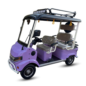 Quadricycle électrique 4 roues 2025, moteur 2000W, batterie 60V, vitesse 30km/h, double usage (transport de marchandises et passagers), pour le tourisme - Product Image 3