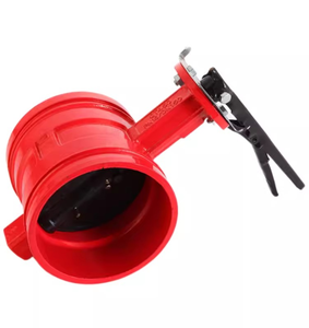 Válvula de Mariposa Ranurada de Hierro Dúctil D81X-16Q Certificada por UL China para Aplicaciones Generales de Agua - Product Image 3