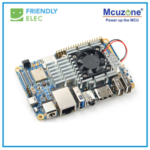 NanoPC-T4 Rockchip RK3399 Cortex-A72 Cortex-A53 VR AI OpenCV TensorFlow MIPI ไวไฟแบบดูอัลแบนด์ M.2PC EC20 4G 16GB EMMC FriendlyELEC - Product Image 4