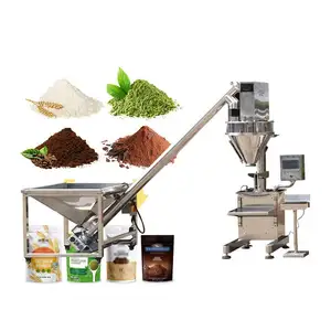 automatic 300g 500g 1000g 1kg 2kg 5kg coffee milk detergent sugar spices masala bag pouch sterile powder filling machine