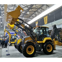 Backhoe Loader Merek Baru XC8-S3580 Dijual