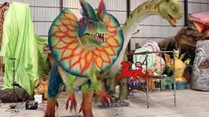 <span class=keywords><strong>Jurassic</strong></span> Dino <span class=keywords><strong>World</strong></span> parc d'attractions Robot Simulation mécanique grandeur nature réaliste <span class=keywords><strong>dinosaure</strong></span> Dilophosaurus pour exposition - Product Image 3