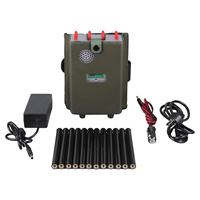 Amplificateur de signal portable haute puissance 37W avec 12 antennes pour téléphones GSM 2G 3G 4G 5G WIFI GPS Lojack, avec housse en nylon