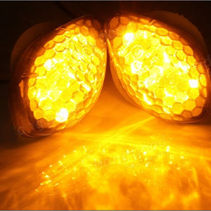 Luz Intermitente LED Ámbar para Señal de Giro, Universal para Honda <span class=keywords><strong>CBR</strong></span> <span class=keywords><strong>600</strong></span> F4 F4i CBR600RR CBR1000RR, Lámpara de Esquina para <span class=keywords><strong>Moto</strong></span> - Product Image 5