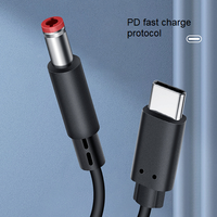 Großhandels preis USB C PD Decoy Kabel 9V 12V 15V 20V Typ C zu DC 5,5x2,5mm 5,5*2,1mm Jack Adapter Konverter kabel
