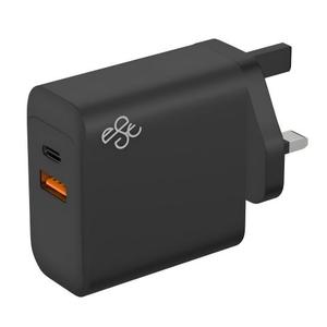 <span class=keywords><strong>Chargeur</strong></span> mural USB A+C à double port intelligent PD65W QC3.0 3A pour téléphones <span class=keywords><strong>iPhone</strong></span> Samsung Huawei, compatible avec les prises AU/EU/UK/US - Product Image 1