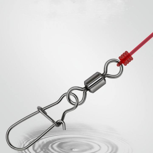 Accessoires de pêche à la <span class=keywords><strong>carpe</strong></span> Palmer Snap Swivel, émerillons en acier inoxydable et cuivre, émerillons de pêche robustes, connecteur d'émerillon, émerillons à clip - Product Image 6