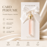 Mini-parfum en marque blanche 15ml EDP, carte-cadeau, parfum personnalisé, emballage personnalisé avec logo pour mariages et marques de beauté