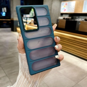 Funda de Teléfono Mate Transpirable con Disipación de Calor de Lujo para <span class=keywords><strong>Samsung</strong></span> S24 Ultra S24 Plus, Carcasa Trasera Protectora Antigolpes - Product Image 4