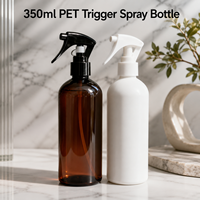 Bouteille pulvérisateur à gâchette en PET de 350 ml, vide, en plastique, rechargeable, pour usage domestique et jardinage