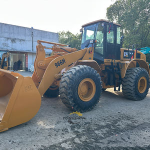 Chargeuse sur pneus Caterpillar 966H d'occasion, <span class=keywords><strong>pelle</strong></span> frontale d'origine CAT, machine de chargement sur roues - Product Image 4