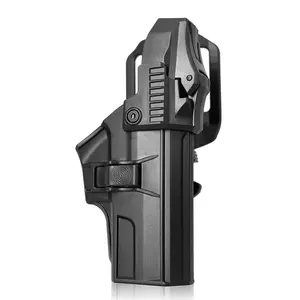 SP2022용 전술 벨트 홀스터 사냥 캠핑 드롭 레그 허벅지 캐리 케이스 폴리머 OWB 오른손잡이용 광둥성 제조 - Product Image 5