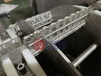 Nettoyeur rotatif de flacons en verre YB-ZX100 pour le lavage des flacons d'ampoules de liquides oraux destinés aux lignes de remplissage