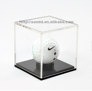 Vitrina de Acrílico Transparente de Autoensamblaje, Tamaño Personalizado, Caja de Exhibición de Vidrio a Prueba de Polvo para Balón de Fútbol con Césped - Product Image 5
