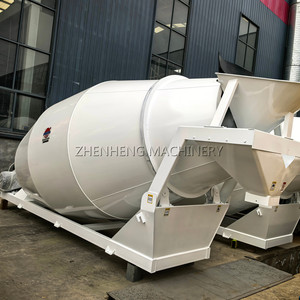 מערבל בטון מסתובב 3m3 |   מערבל בטון מפלדה עמידה בפני שחיקה |   ציוד ערבוב לבנייה בנפח 3000 ליטר - Product Image 5