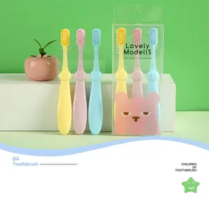Private Label Customized Logo Children Manual Tooth Brush Soft Bristle Toothbrush