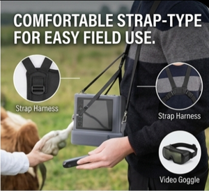 Échographe vétérinaire portable pour le diagnostic <span class=keywords><strong>de</strong></span> gestation chez les bovins, les chevaux, les moutons, les porcs, les chiens et les chats - Product Image 4