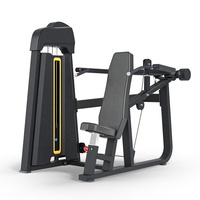 Peralatan Latihan Kekuatan Mesin Shoulder Press Baja Berat Berkualitas Tinggi dengan Sistem Pin Loaded/Selectorized untuk Gym/Pusat Kebugaran