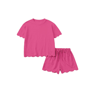 GSSO3205 Conjunto Deportivo de Algodón para Mujer Adulta, Diseño Personalizado con Estampado Rojo Cielo, Venta al por Mayor - Product Image 4