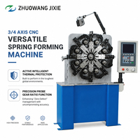 Machine de formage de ressorts universelle CNC à 3-4 axes ZW-CNC20 avec système de contrôle HUST
