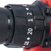 Perceuse sans fil 21V à batterie lithium avec mandrin auto-serrant, fonction percussion, vitesse réglable, lumière LED, moteur sans balais, support OEM