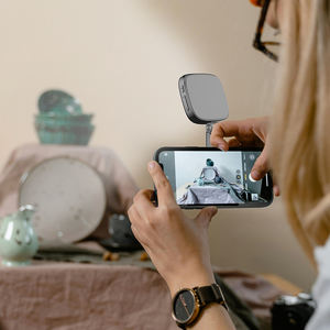 Luz LED Magnética para Selfie, Accesorio de Tofu de Bolsillo, Ajustable, Portátil, Maquillaje al Aire Libre, Iluminación de Estudio de Fotografía, Youtube - Product Image 3