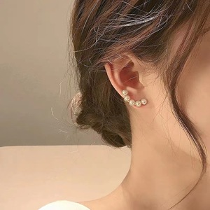 Aretes de Plata S925 con Perlas DIY para Mujer, Cuentas de 3-4 mm con 21773 Soportes Huecos, Múltiples Cuentas, Pernos para Oreja - Product Image 4