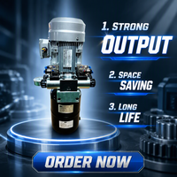 Unidad de Potencia Hidráulica de Doble Solenoide de 380V 1.5KW, 22Mpa, Tanque de 6L, Paquete de Potencia Hidráulica HP