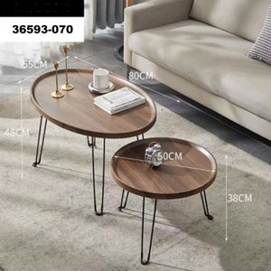 Table d'angle moderne maison salon meubles style table basse latérale 36593-059 - Product Image 6