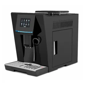 カフェ用3.5インチカラースクリーンタッチスクリーンカプチーノホットミルクコーヒーマシン