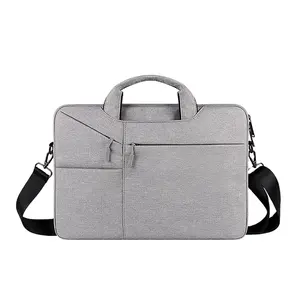 Fashion Business Bag Large Capacity Shoulder Computer Messenger Bag Oxford Customized Logo 15.6 Inch Laptop Bag