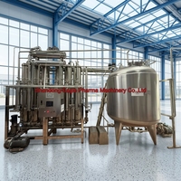 Solution de distillation d'eau en acier inoxydable à haut rendement énergétique pour salles blanches