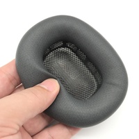 Coussinets de remplacement Kimear en cuir protéiné et mousse à mémoire de forme, anti-bruit, pour casque Apple AirPods Max