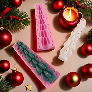 NIMOULD Molde de Silicona Delgado para Velas con Forma de Árbol de Navidad, para Decoración de Fiestas, Regalo Único y Ambiente Gótico - Product Image 5
