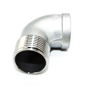 Coude en acier inoxydable forgé en usine 2205 2507 Super Duplex, raccords de plomberie polis pour soudage - Product Image 3