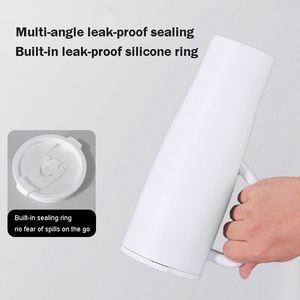 Custom Logo 40oz Adventure Stainless Steel <b>Double</b> <b>Wall</b> Vacuum Tumbler with Handle BPA Free Leak-Proof 6-12hr Thermal Insulation - Product Image 3