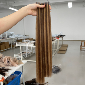 Extensions de cheveux à bandes adhésives invisibles 100% cheveux humains vierges Remy européens doublement étirés - Product Image 1