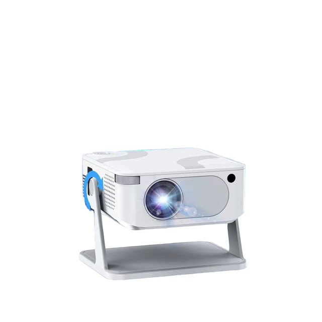 Mini Portable ABS Projector 4K Supported 5G WiFi Outdoor Home Theater for Travel