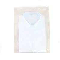 Sacs en plastique imperméables à fermeture éclair pour vêtements, chaussettes et chaussures avec fermeture à glissière et impression de logo personnalisé (matériel PE/PP)