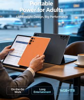 Tablette PC Android 15 personnalisée 10,1 pouces en gros, 16 Go de RAM, 1 To de ROM, avec clavier, pour les affaires et l'apprentissage