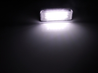 Nouveau pour W203 5D Estate : Lampe de plaque d'immatriculation LED CANBUS sans erreur, blanc 6500-7000K, 12V, éclairage de plaque de voiture