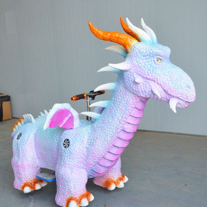 Scooter <span class=keywords><strong>El</strong></span>éctrico Personalizable de 24V con Diseño de Dinosaurio <span class=keywords><strong>Dragón</strong></span> Occidental para Parques Infantiles, Centros Comerciales y Zonas de Entretenimiento - Product Image 1