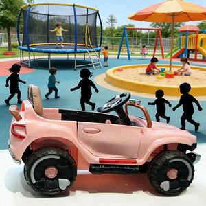 Auto Elettrica per Bambini a <span class=keywords><strong>2</strong></span> Posti con Telecomando, Doppi Motori, Batteria 12V 4.5Ah, 4 Ruote, Multicolore, Regalo Unisex - Product Image 5