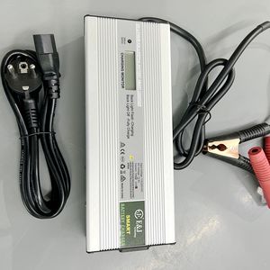 Chargeur de batterie intelligent DC AC en aluminium pour voitures 12V-72V Affichage de la tension, du courant et de la capacité E&J EJ1220SC 150-2000W Accessoires CE - Product Image 3